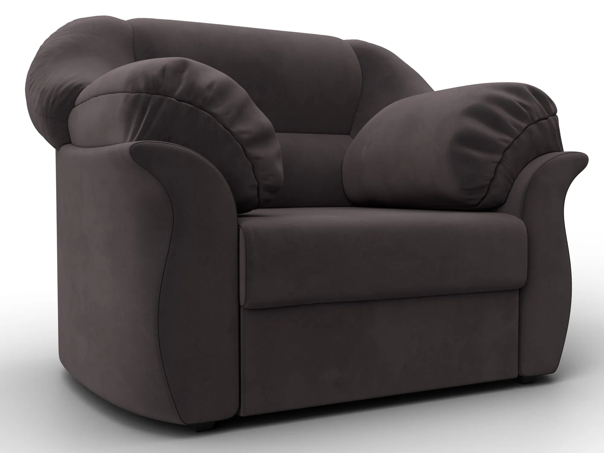 Кресло Карнелла ( SEVEN 727 коричневый )