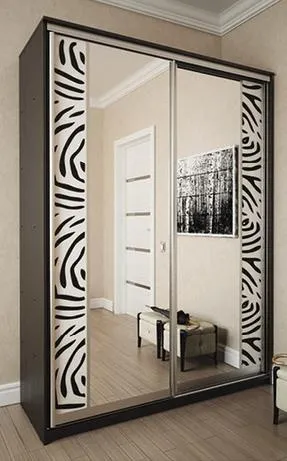 Шкаф-купе Премиум 1,6 м (вариант 6)