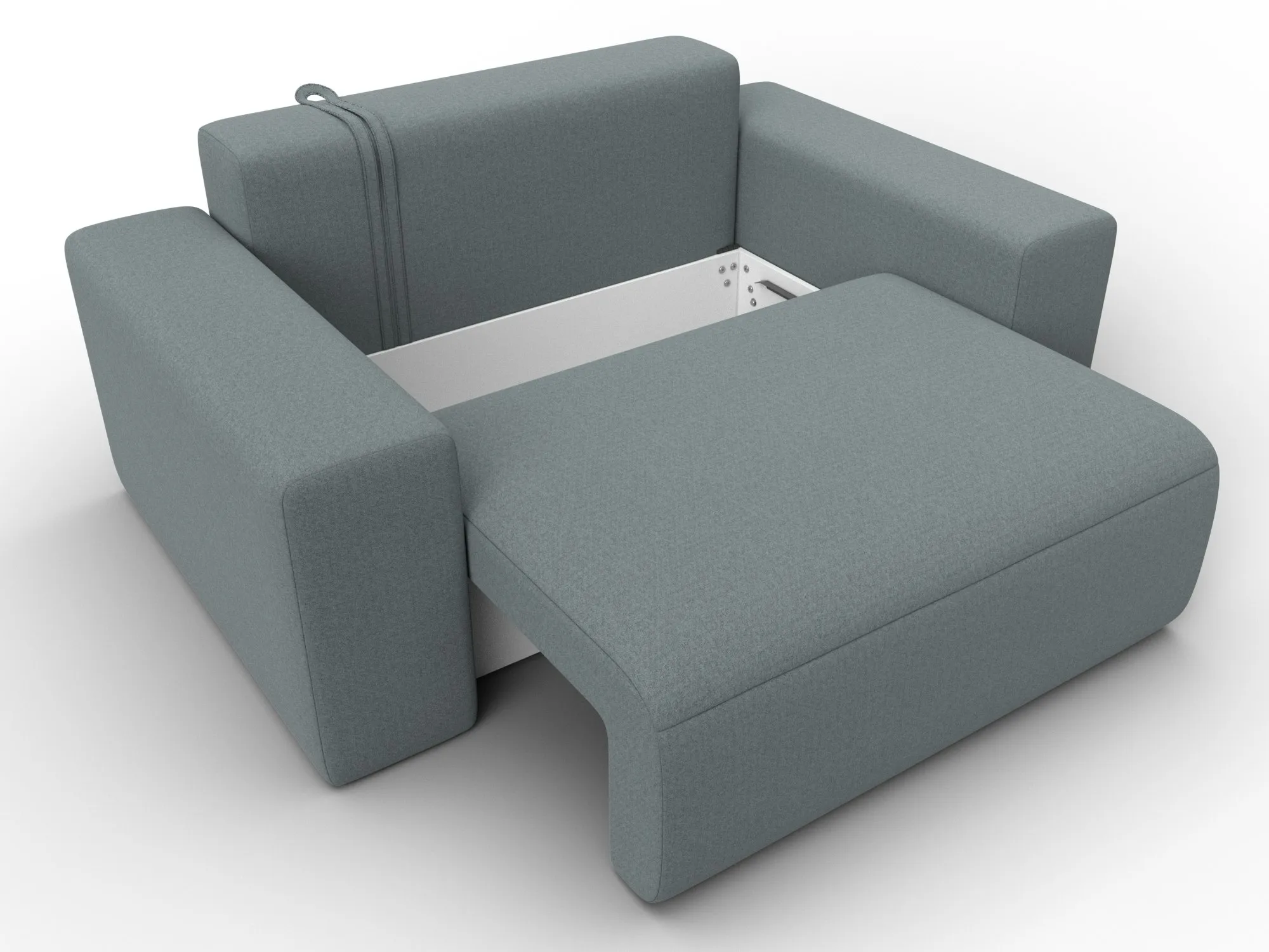 Кресло Лига-036 НПБ ( Амур серый )