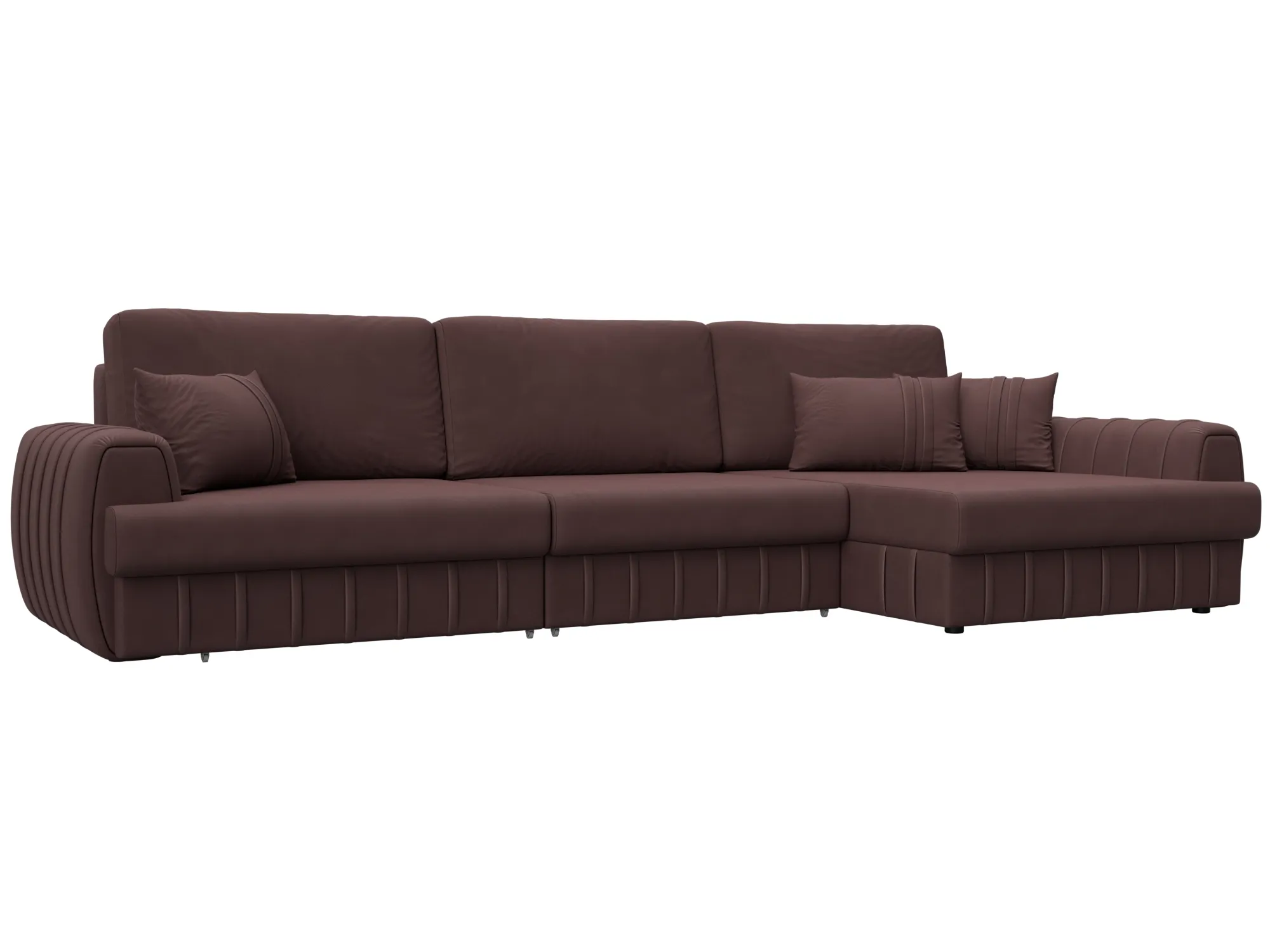 Диван угловой Лига-057 НПБ Лонг угол правый