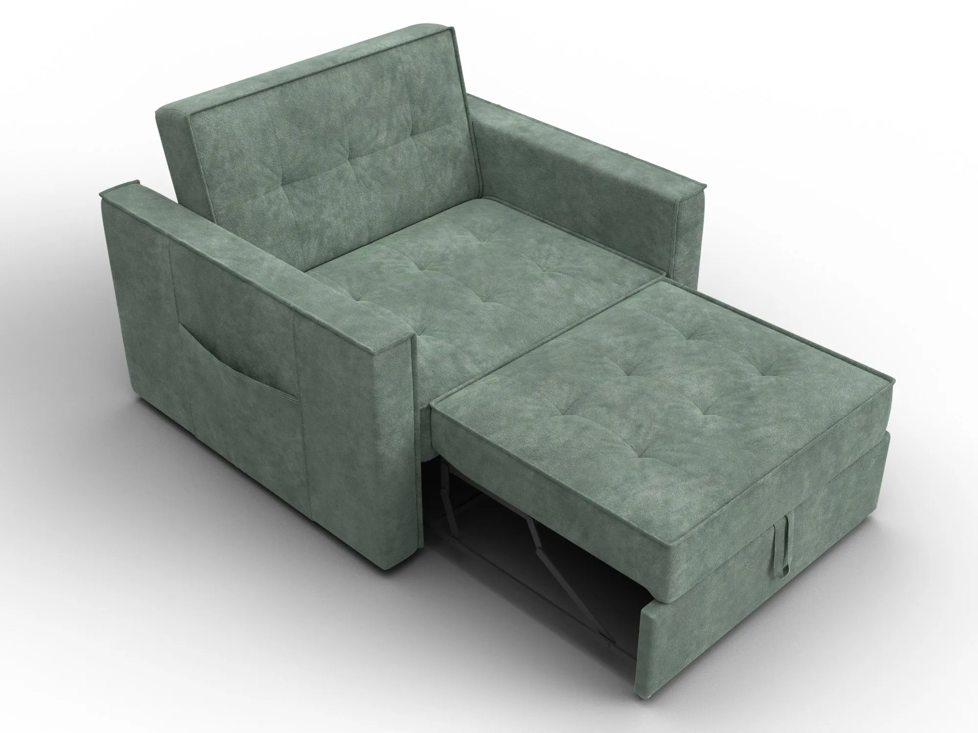 Кресло-кровать Лига-104 (80) ( BRUT 08 зеленый )