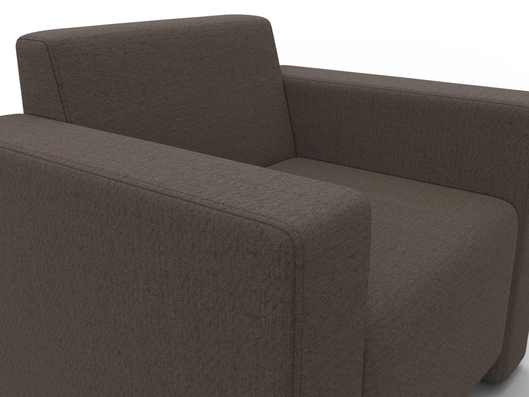 Кресло Лига-093 ( Амур 05 коричневый )