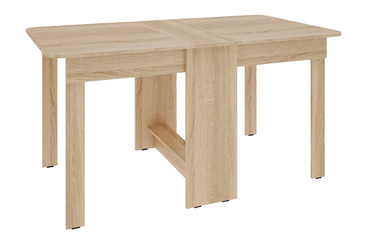 Стол-книжка раскладной ПВХ дуб сонома