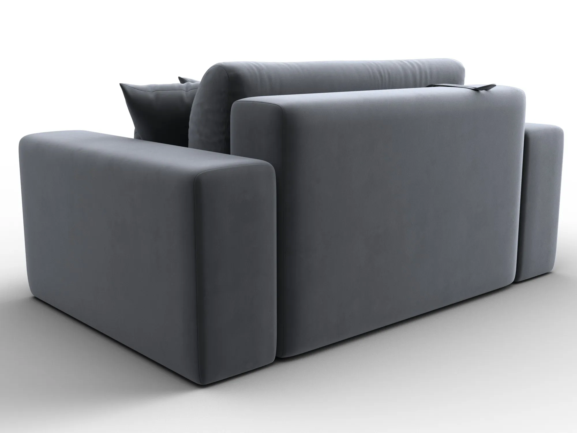 Кресло Лига-036 НПБ ( SEVEN 17 серый )