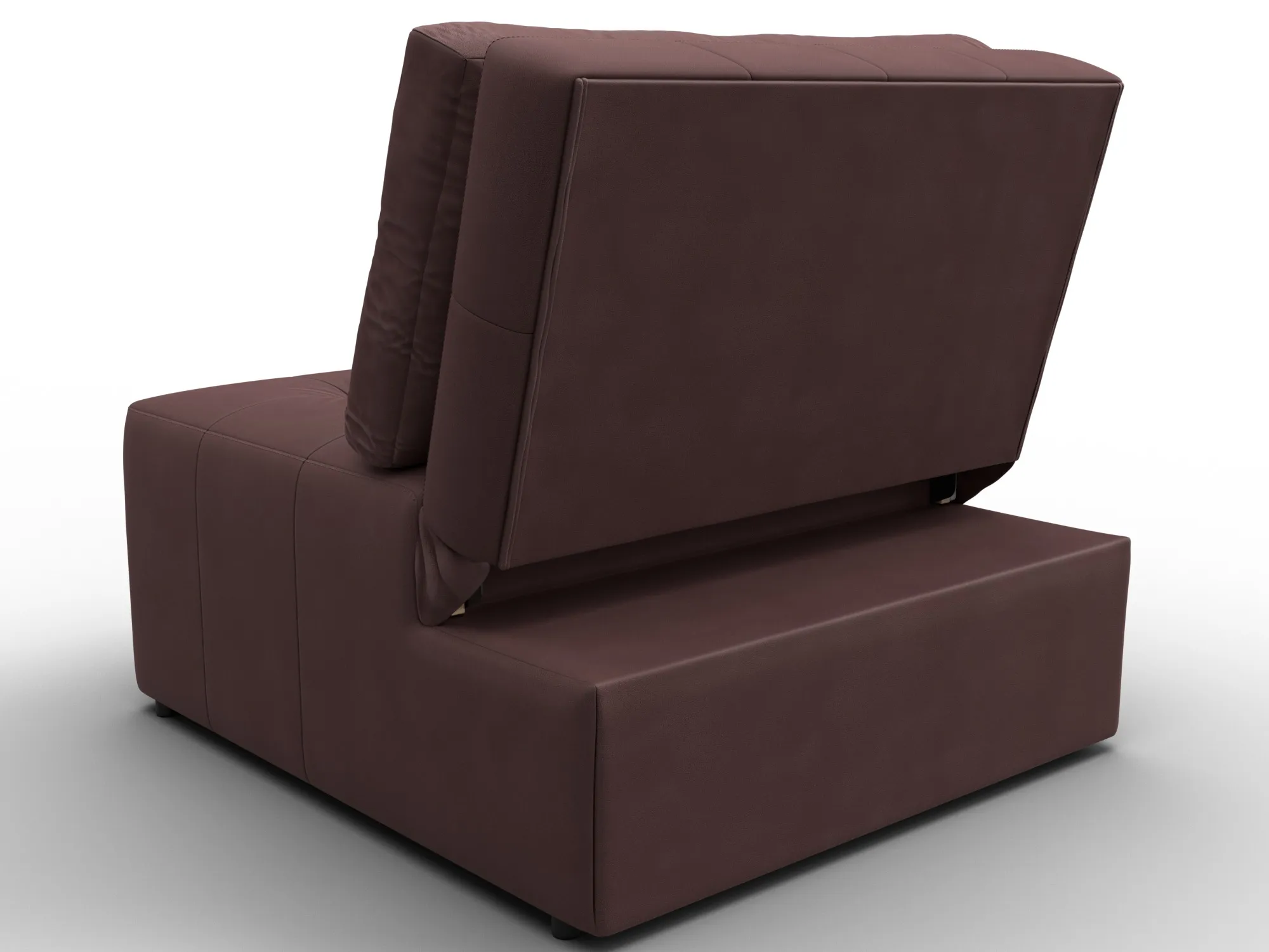 Кресло-кровать Лига-107 (80) ( JOLY 09 бордовый )