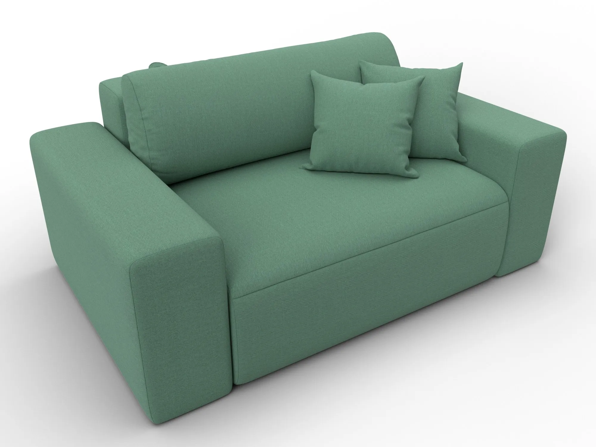 Кресло Лига-036 НПБ ( Амур зеленый )