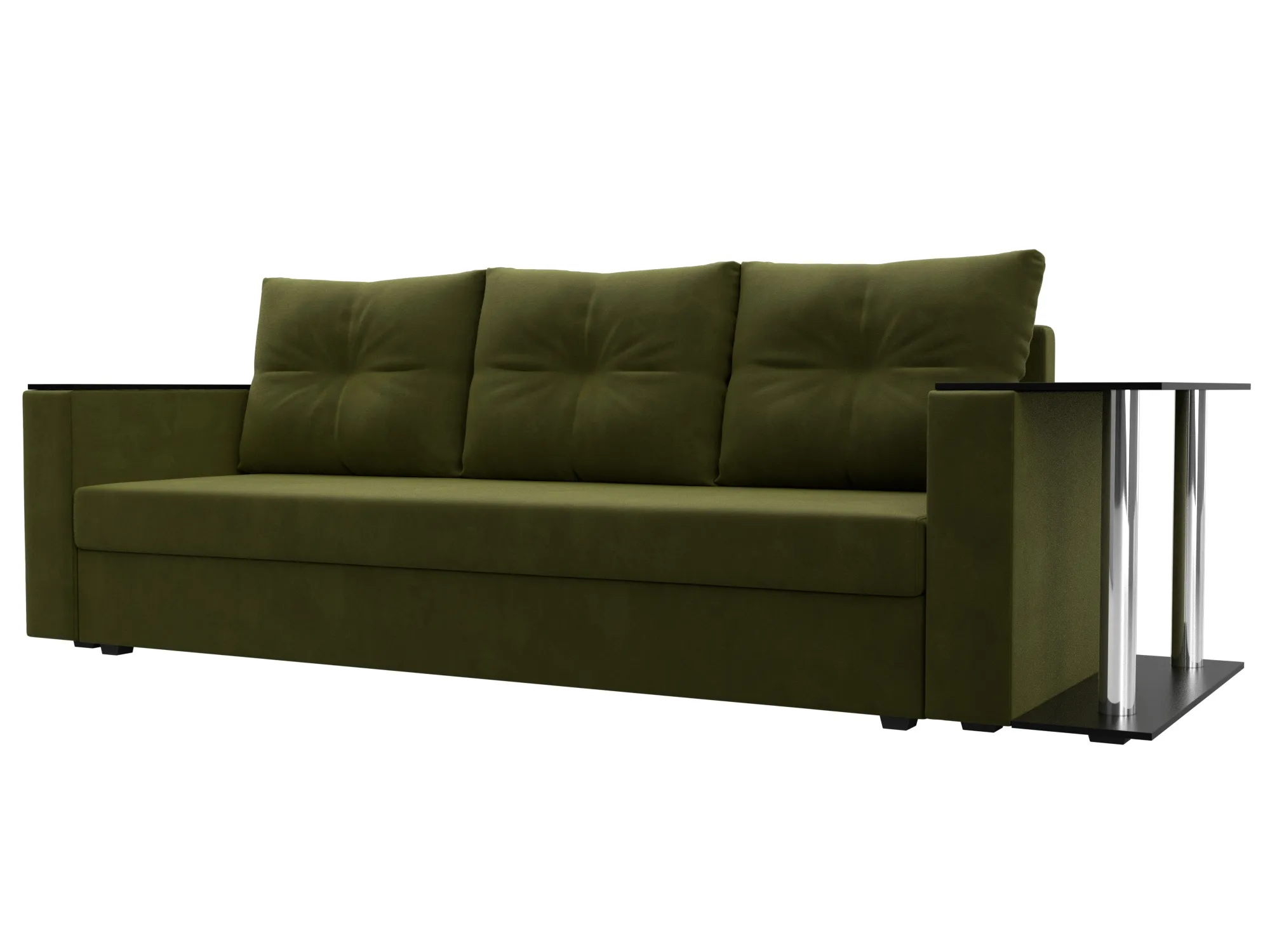 Диван прямой Атланта со столом справа