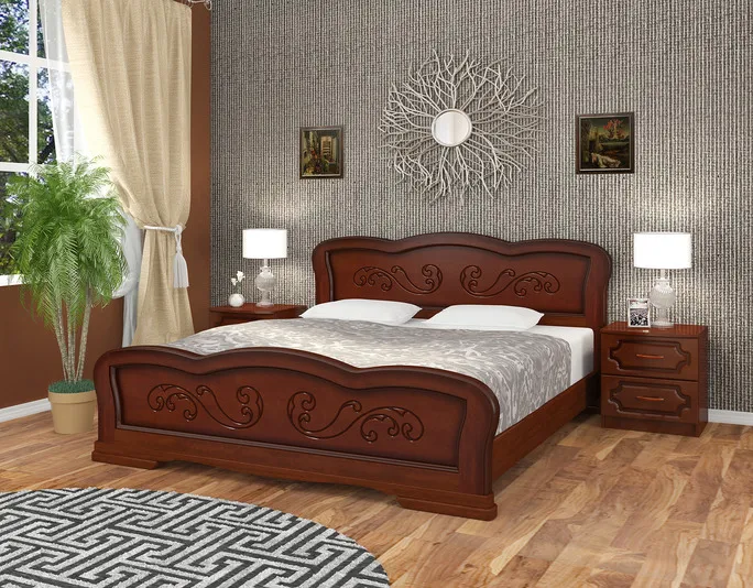 Кровать из массива Карина-8 (160*200)