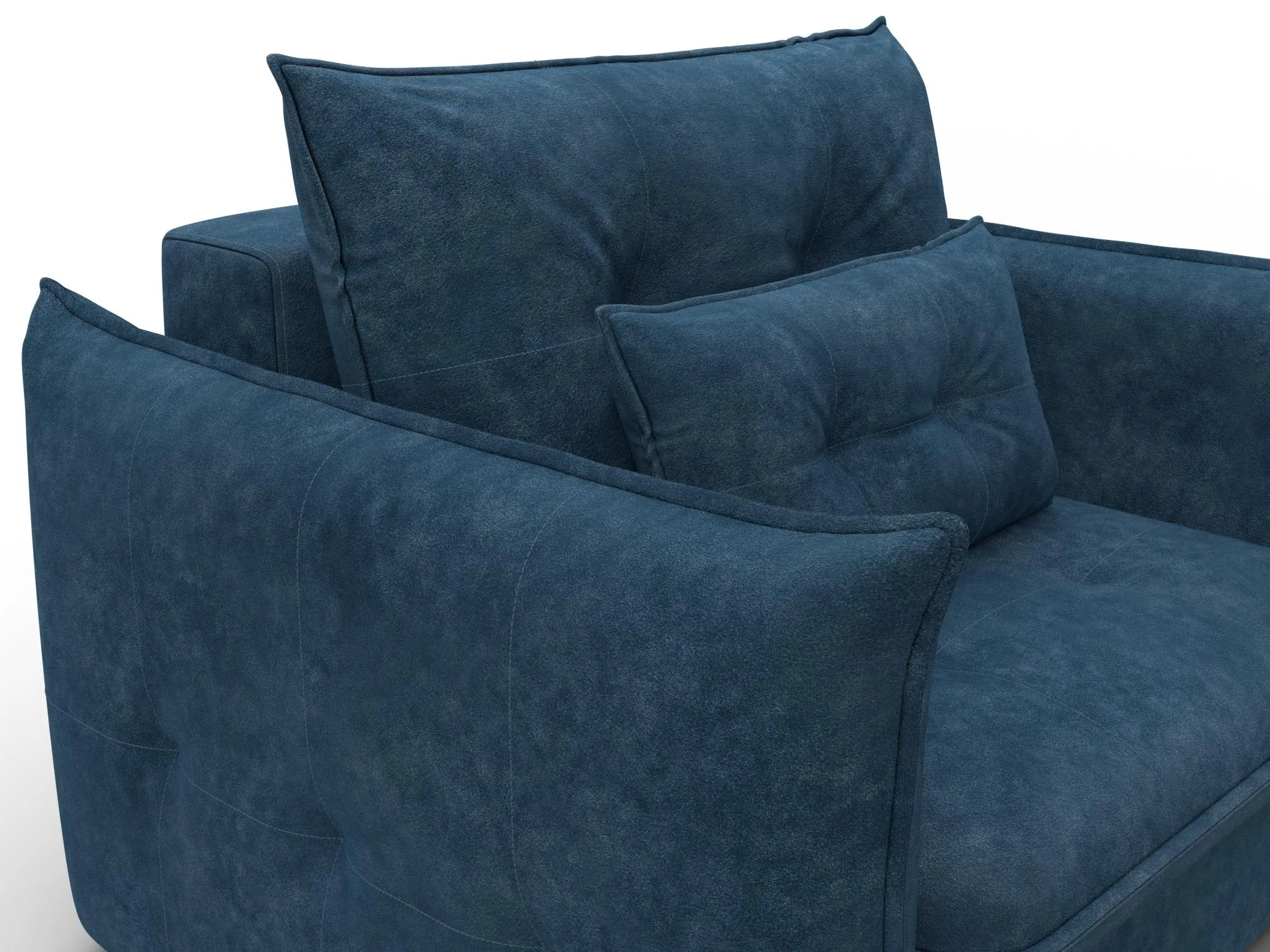 Кресло Лига-100 НПБ ( BRUT 11 синий )