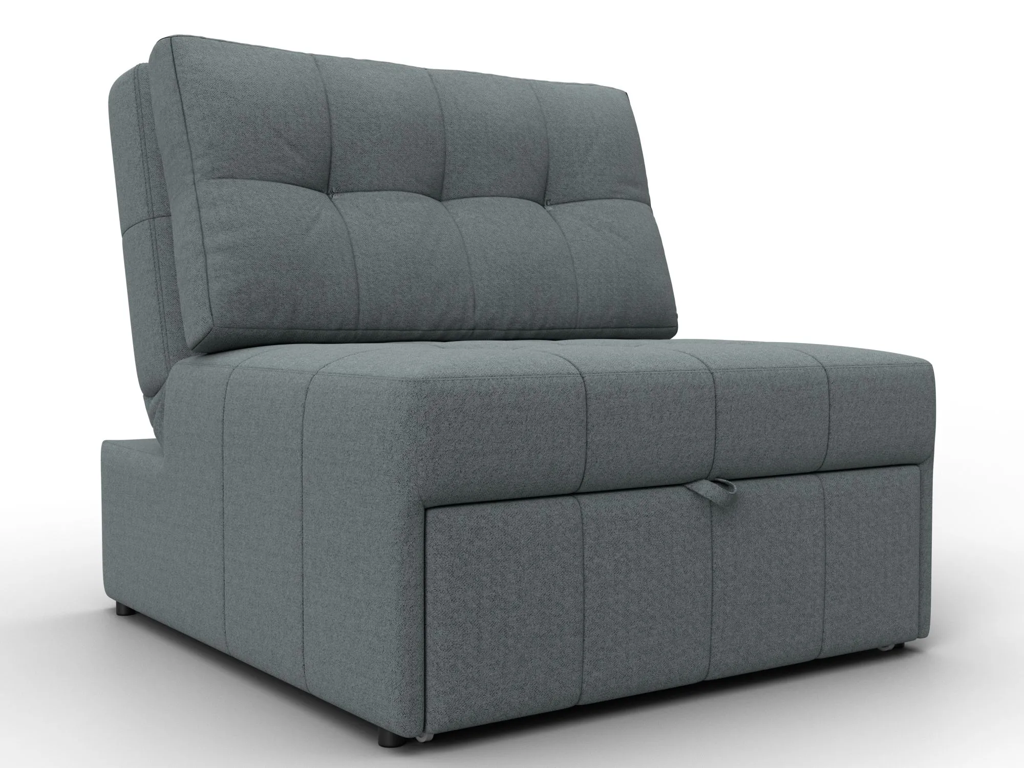 Кресло-кровать Лига-107 (80) ( Амур 07 серый )