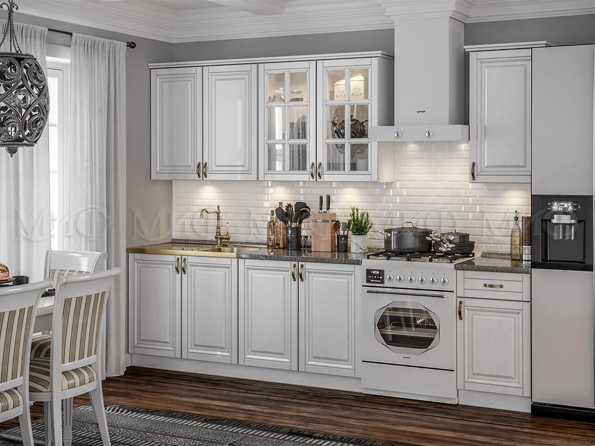 Кухня Престиж 2,0/900 комп.№3 Жемчуг шервуд