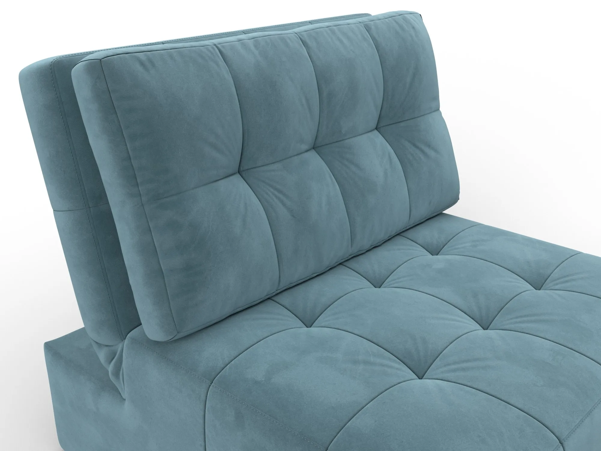 Кресло-кровать Лига-107 (80) ( SEVEN 113 бирюзовый )