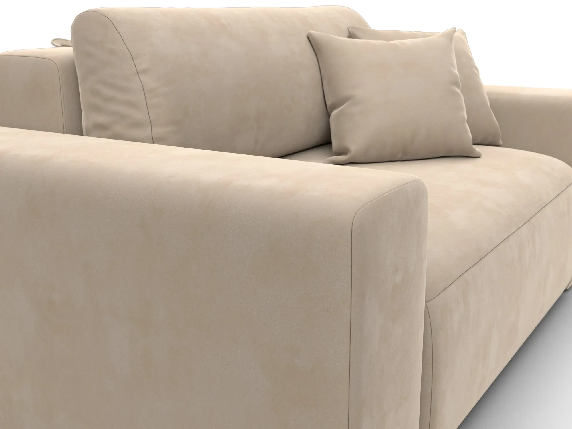 Кресло Лига-036 НПБ ( SEVEN 729 бежевый )