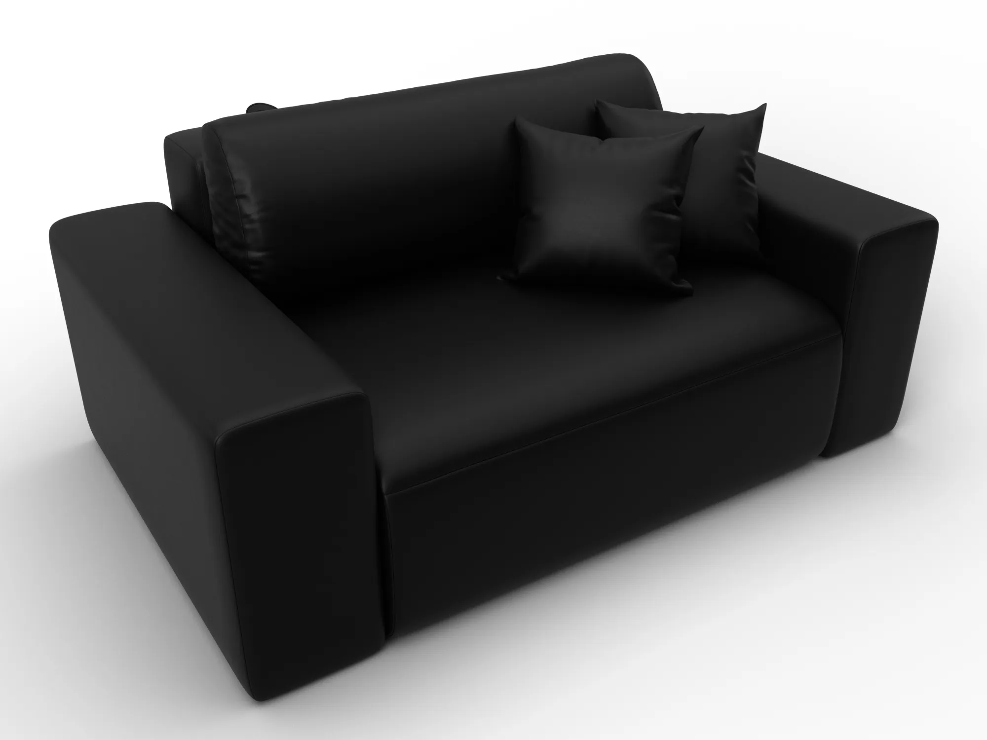 Кресло Лига-036 НПБ ( GRIFON 18 черный )