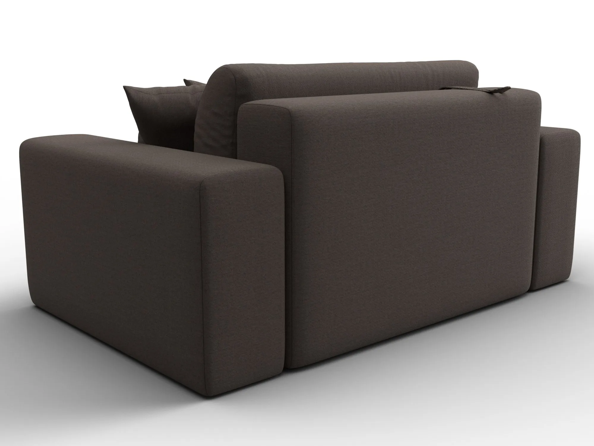 Кресло Лига-036 НПБ ( Амур коричневый )