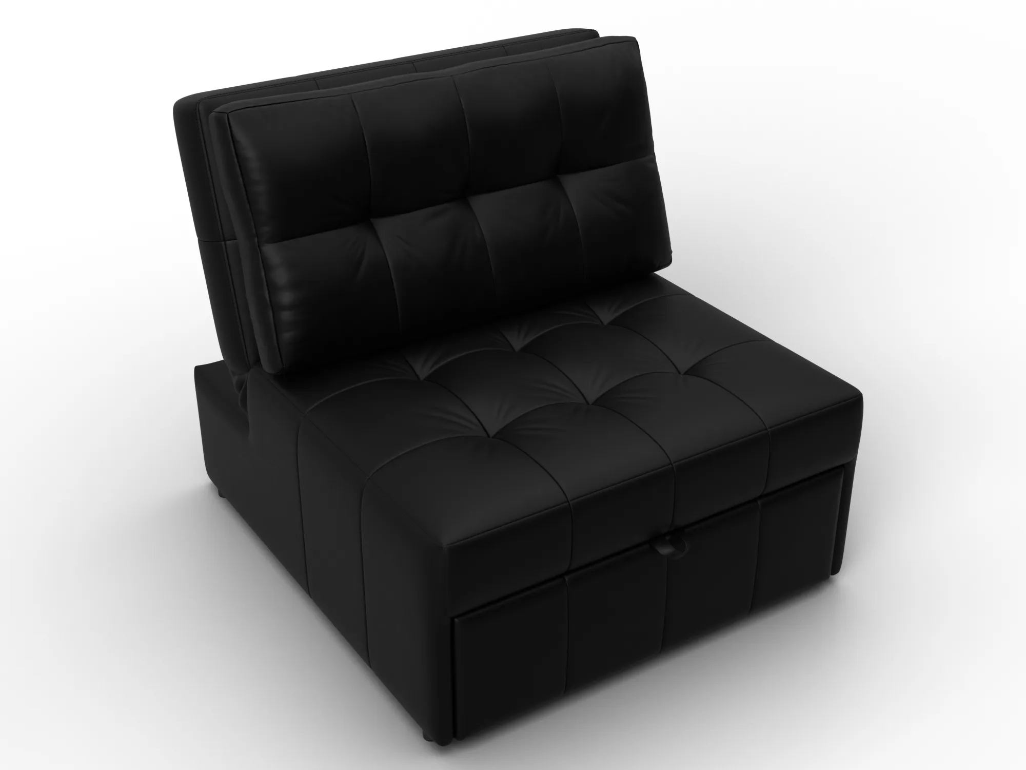 Кресло-кровать Лига-107 (80) ( GRIFON 18 черный )