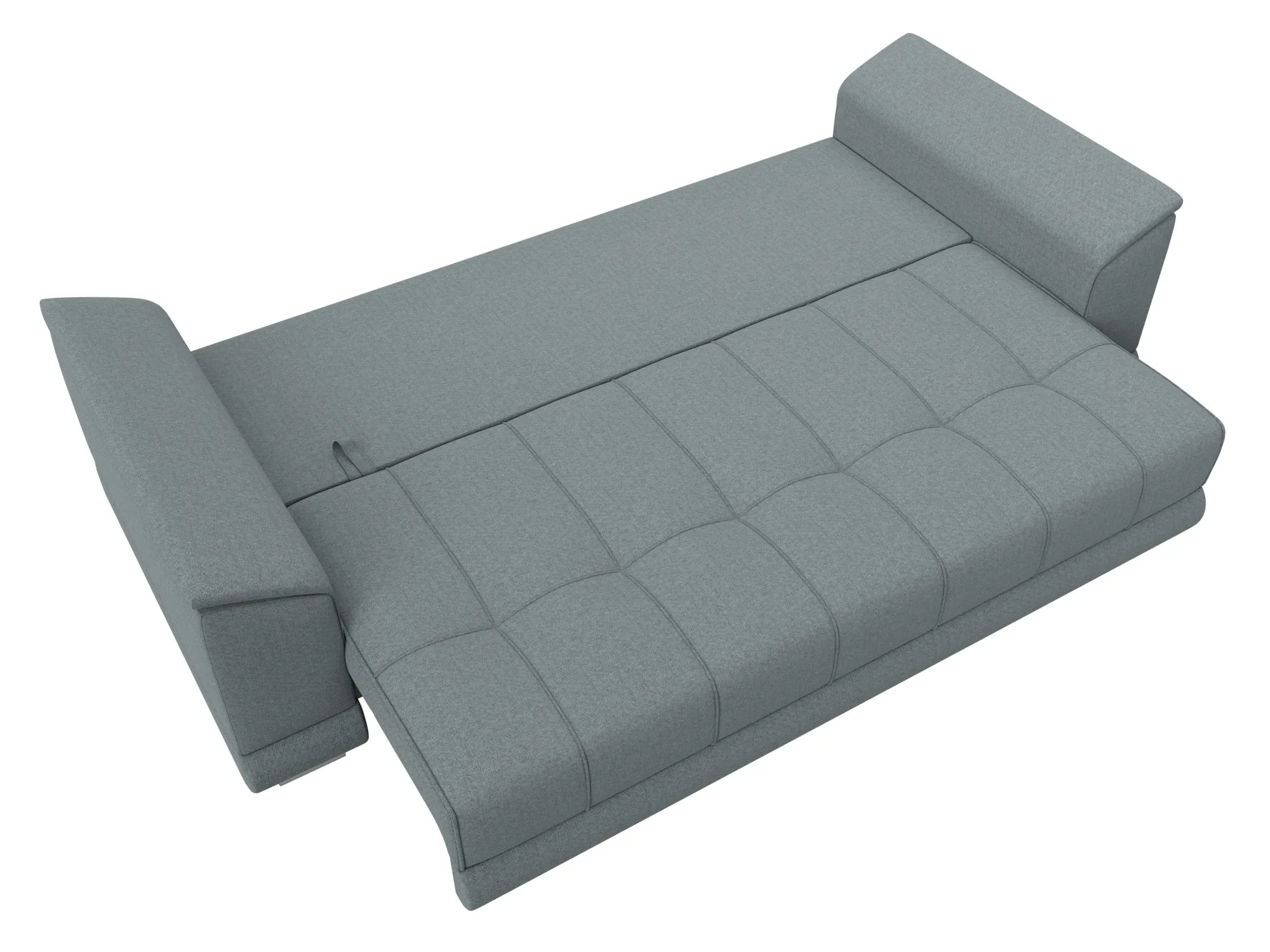 Диван прямой НордСтар НПБ ( Амур 07 серый )