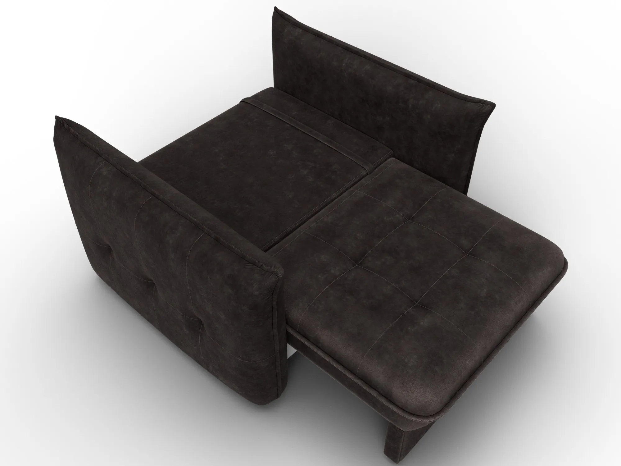 Кресло Лига-100 НПБ ( BRUT 17 коричневый )