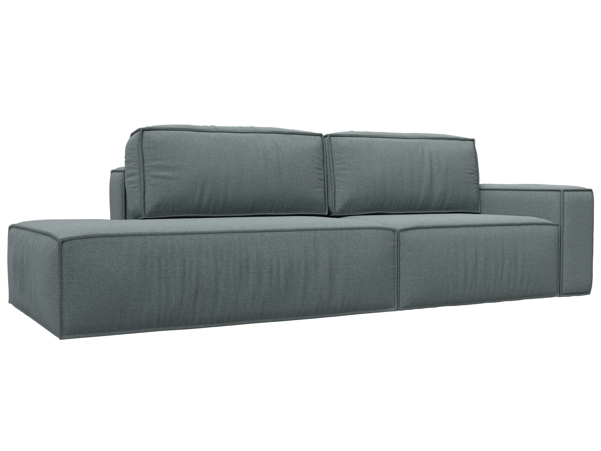 Диван прямой Прага Модерн подлокотник справа