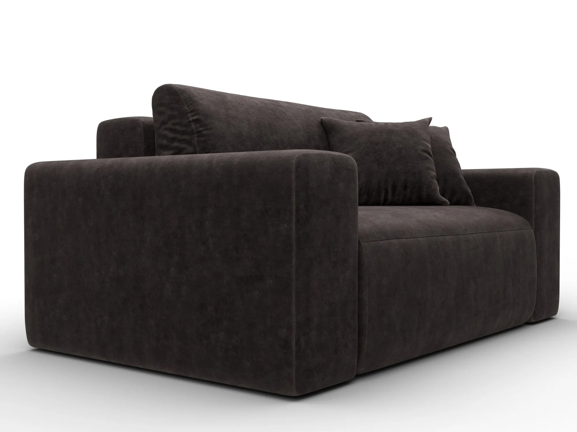 Кресло Лига-036 НПБ ( BRUT 17 коричневый )