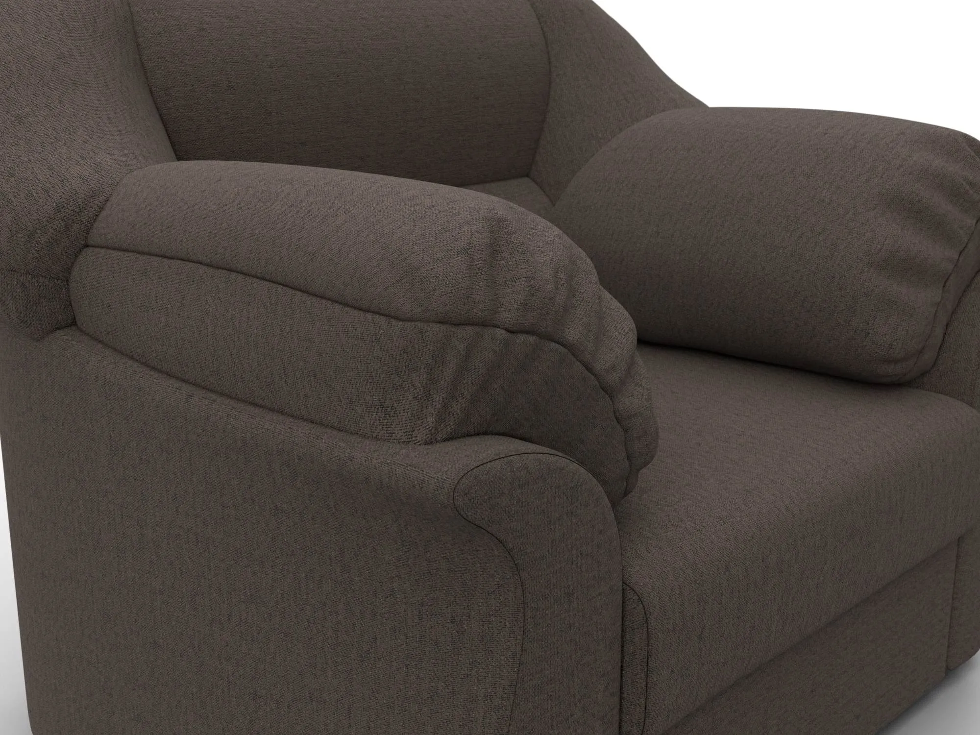 Кресло Карнелла ( Амур 05 коричневый )