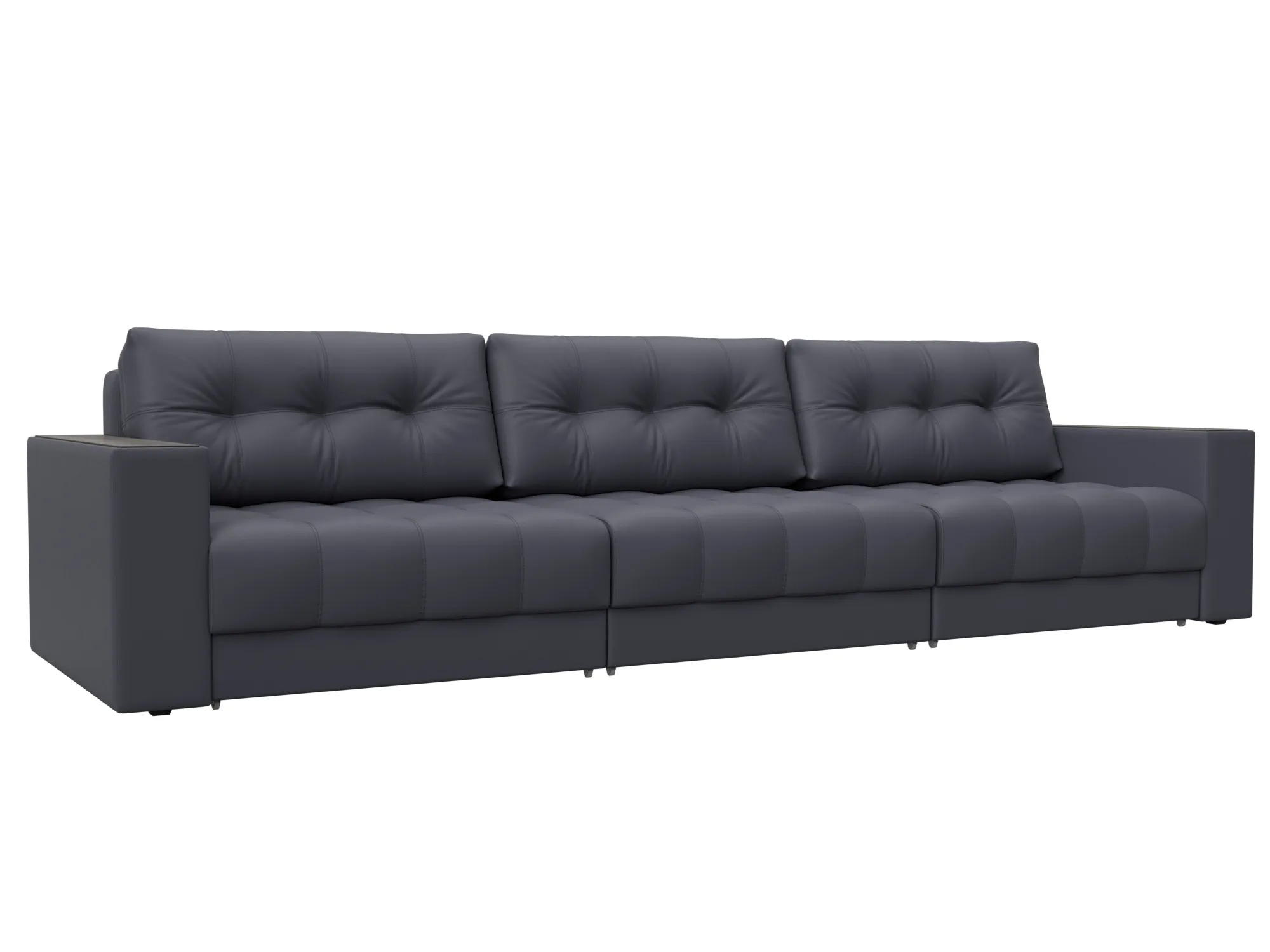 Диван прямой с декором Лига-049 НПБ Лонг