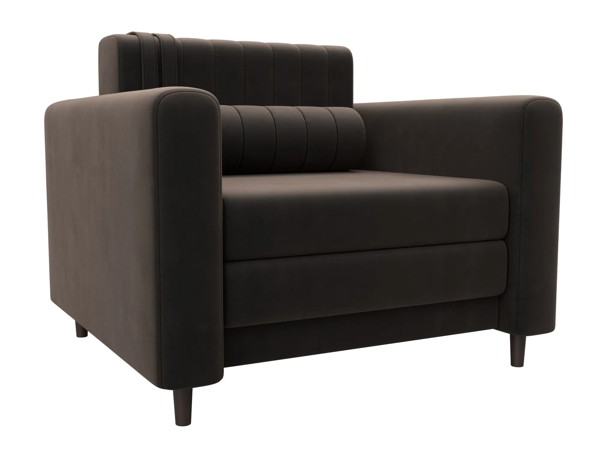 Кресло Лига-070 ( SEVEN 727 коричневый )