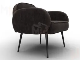 Кресло Лига-086 ( BRUT 17 коричневый )