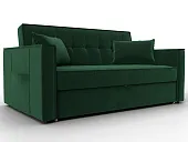 Диван прямой Лига-104 (140) ( SEVEN 626 зеленый )