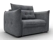 Кресло Лига-100 НПБ ( BRUT 16 темно-серый )