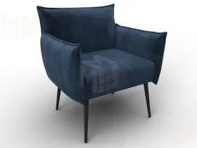 Кресло Лига-083 ( велюр TOWER 13 синий )