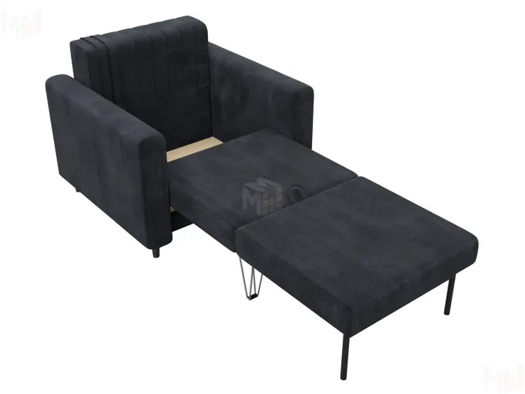 Кресло Лига-070 ( TOWER 11 темно-серый )