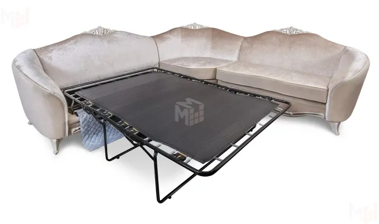 Диван Мокко угловой 3-у-2 бежевый