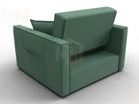 Кресло-кровать Лига-104 (80) ( Амур 11 зеленый )