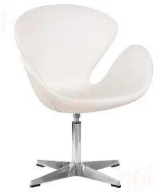 Кресло LMO-69А Swan Белый