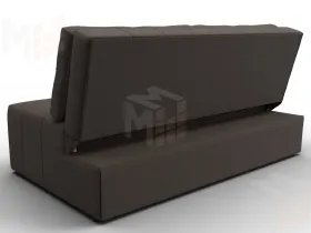 Диван прямой Лига-107 (160) ( Амур 05 коричневый )