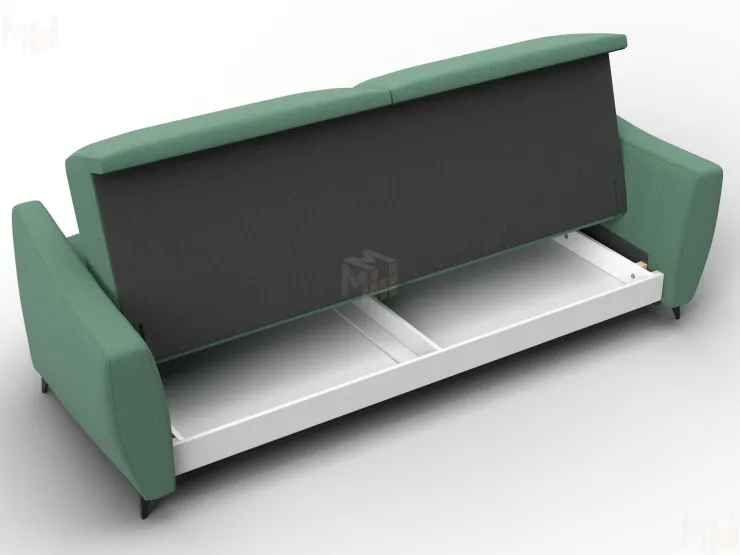 Диван-книжка Лига-095 НПБ ( Амур 11 зеленый )