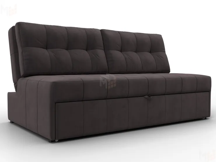 Диван прямой Лига-107 (160) ( SEVEN 727 коричневый )