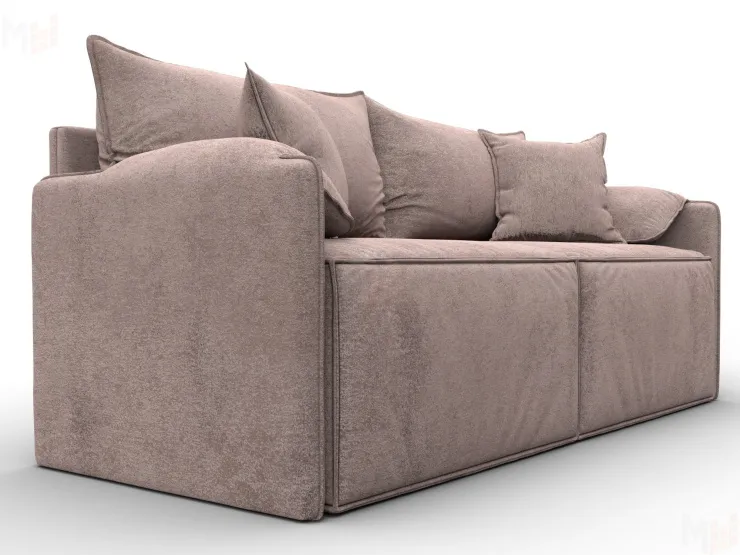 Диван прямой модульный Лига-106 ( TOWER 05 бежевый )