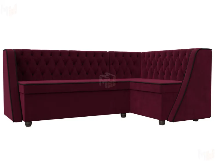 Диван кухонный угловой Лофт правый угол