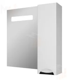 Шкаф-зеркало Грация 75 левый/правый с подсветкой LED Домино Шкаф-зеркало Грация 75 левый/правый с подсветкой LED Домино