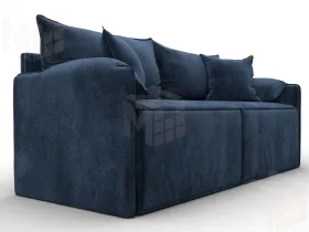 Диван прямой модульный Лига-106 ( TOWER 13 синий )