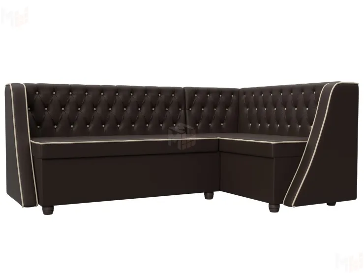 Диван кухонный угловой Лофт правый угол