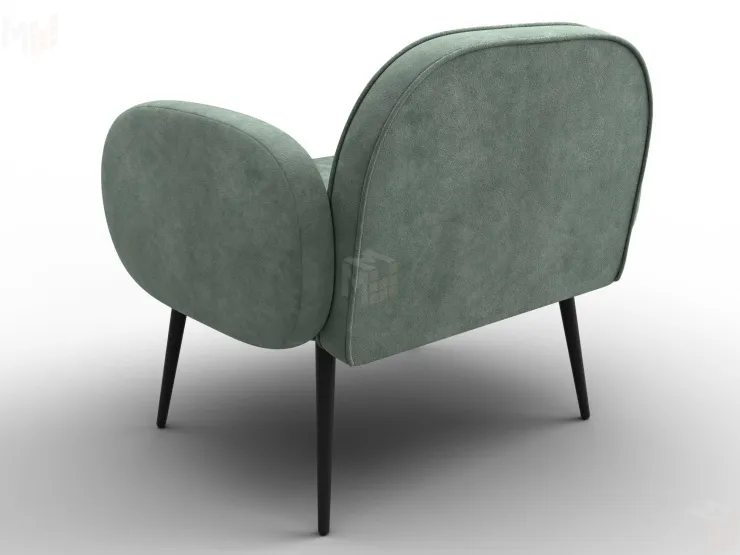 Кресло Лига-086 ( велюр BRUT 08 зеленый )