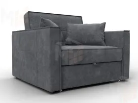 Кресло-кровать Лига-104 (80) ( BRUT 16 темно-серый )