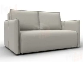 Диван прямой Лига-117 ( Амур 02 бежевый )