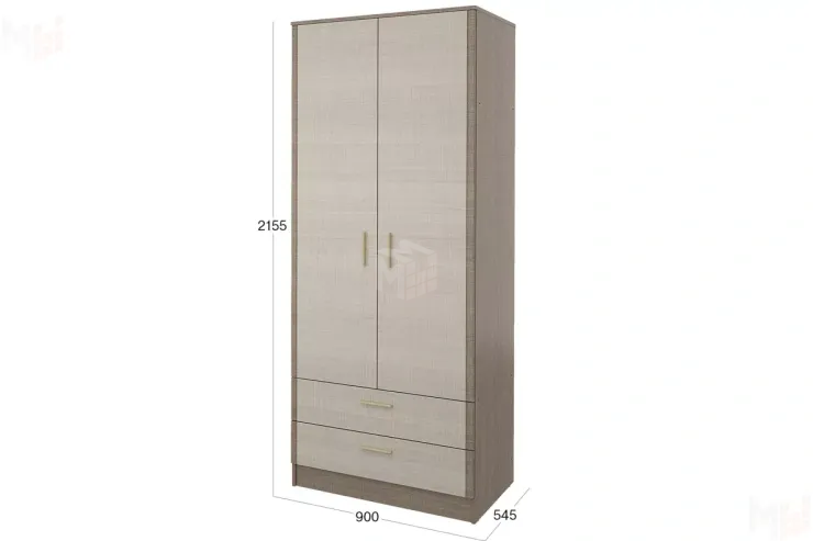 Шкаф 2-х дверный Юта 359.01