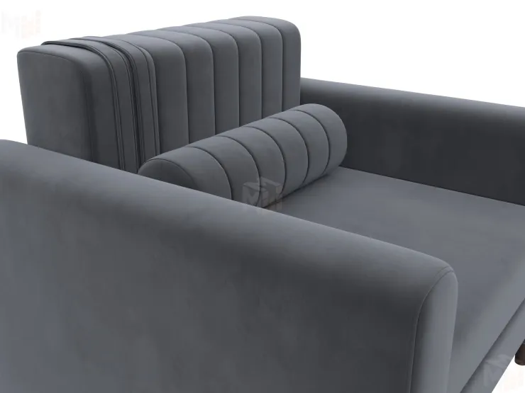 Кресло Лига-070 ( SEVEN 17 серый )