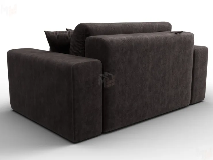 Кресло Лига-036 НПБ ( BRUT 17 коричневый )