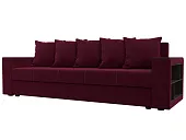 Диван прямой Дубай Лайт полки справа